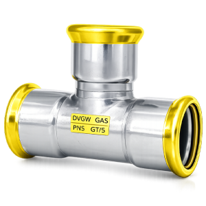 Pressfittings Edelstahl Gas (M)