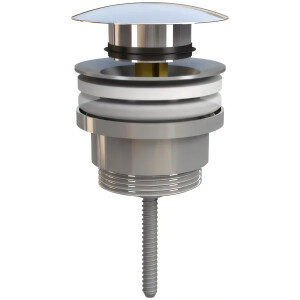 Schaftventil Klicker, Abdeckplatte 64mm 1" 1/4