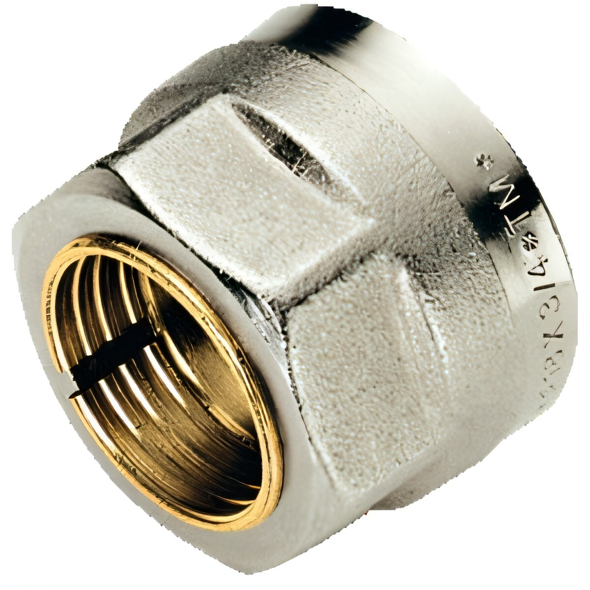 1241N - Klemmringverschraubung Kupferrohre, 12 - 3/4" Konus