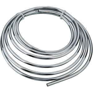 Kupferrohr in Ringform 5m verchromt