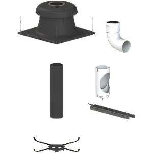 CoxDENS® PP Flex Grundbausatz starr DN 80