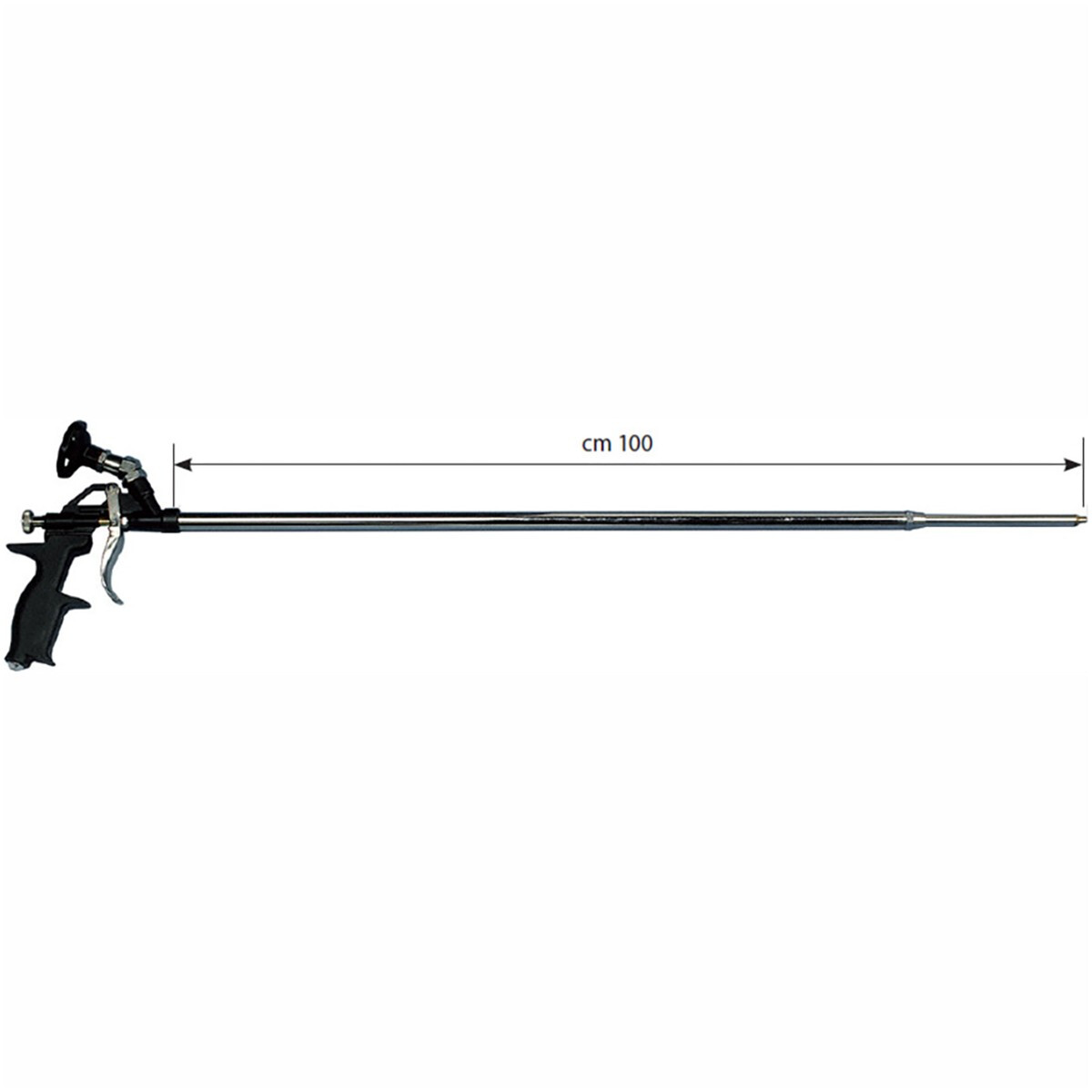 GEBOFOAM PSP3 CP23 PU-Schaum Pistole, Professional, 100cm Verlängerungsrohr