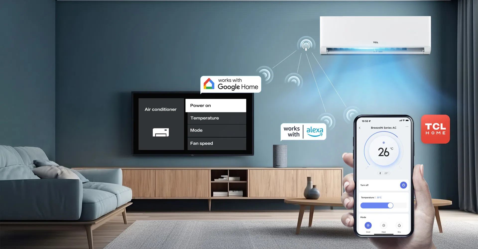 Google Home & Alexa kompatibel
